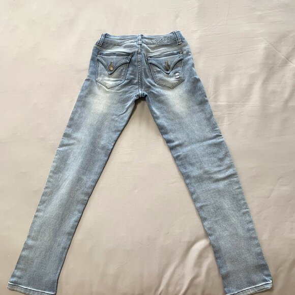 VIGOSS/Children's Place Girls Set. Size 10-12. Stretchy Jeans. Tank Tops Striped - Picture 5 of 16